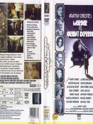 Murder on the Orient Express DVD used, crime genre