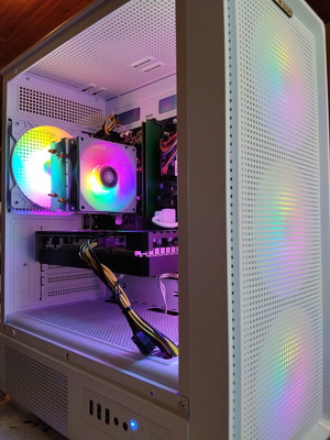 RTX 3060M gaming PC with Intel i5 9400F, 16GB RAM, SSD