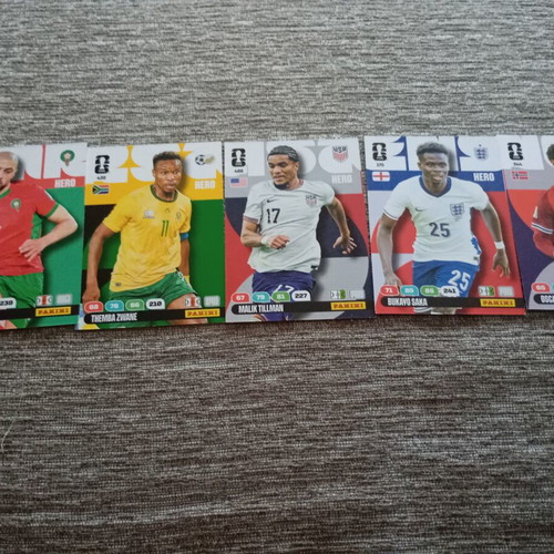 Panini FIFA World Cup 2026 Adrenalyn XL card set, 23 Heroes & Contenders