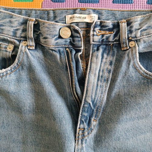 Pull and Bear medium no 38 pants like new, blue