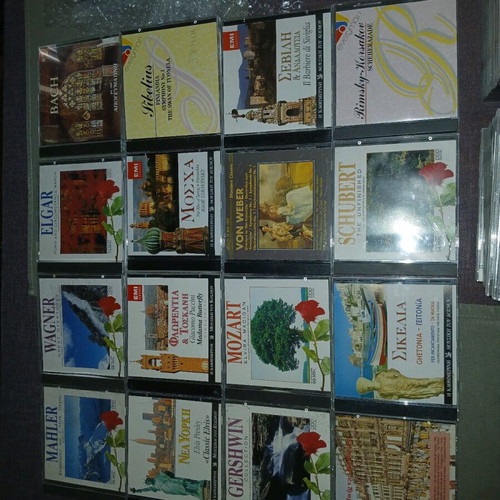 Classical music CD set like new, pack of 69
