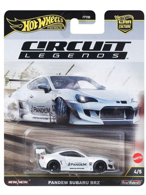 Hot Wheels Subaru BRZ Circuit Legends car