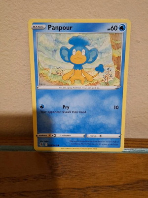 Pokemon Card Panpour σαν καινούργιο