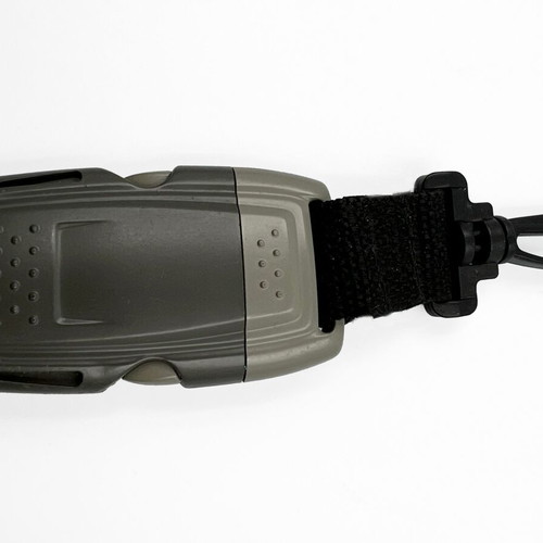 Champ lighter with carabiner and rechargeable electronic gas