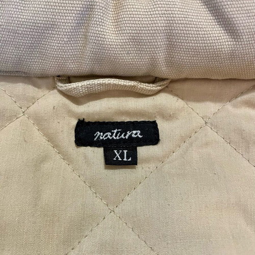 Natura men's parka like new, size XL, beige
