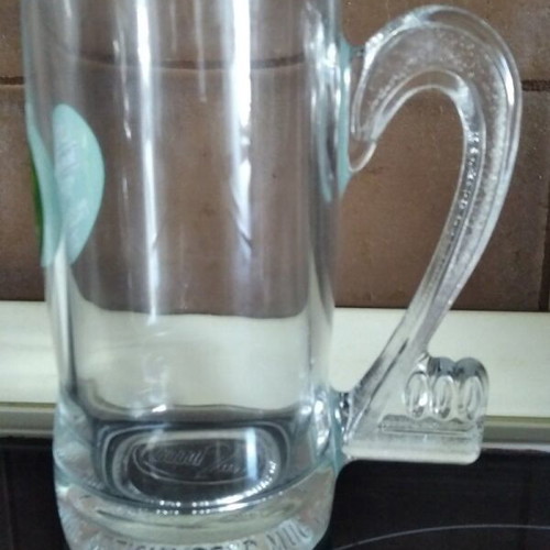 Millenium 2000 collectible beer glass new Heineken