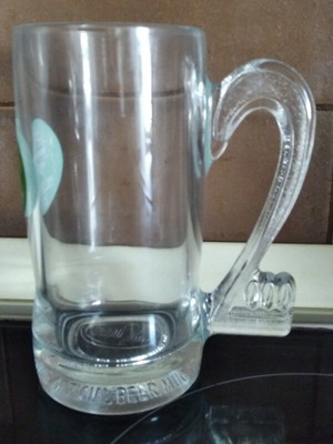 Millenium 2000 collectible beer glass new Heineken