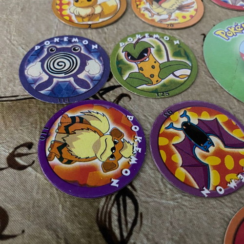 Collectible Pokemon items used, pack of 44 pieces