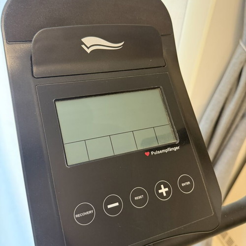 Crivit stationary exercise bike like new with LCD display