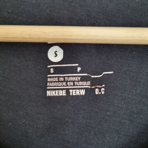 Nike t-shirt size S used, black and white