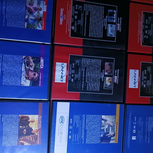 Foreign movies used, pack of 12 DVDs with subtitles