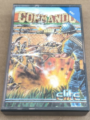 Commando (Elite) BBC Micro cassette like new