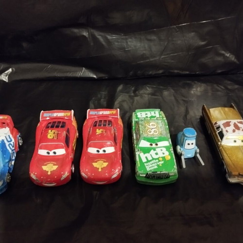 Mattel Pixar Cars 1.55 used, set of 21 collectible toy cars