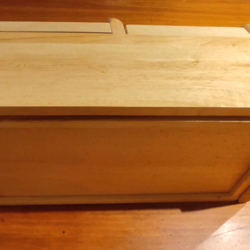 Vintage sewing kit case like new, wooden