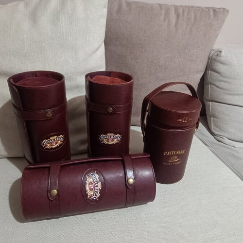 Leather collectible cases used