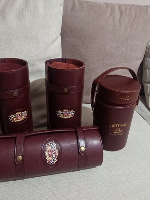 Leather collectible cases used