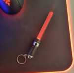Lightsaber keychain like new