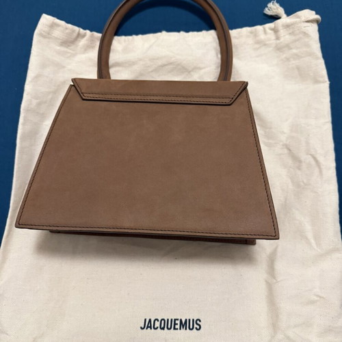 Jacquemus Grand Chiquito handbag new, suede, brown