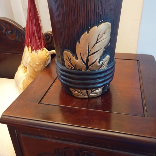 Decorative ceramic vase used, 62cm