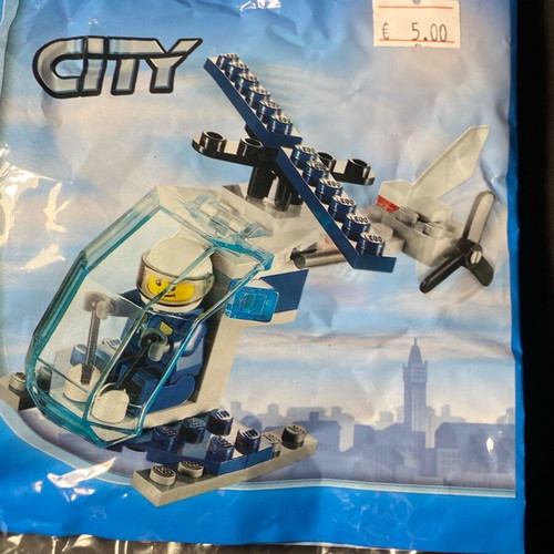 Lego City Police Helicopter polybag new