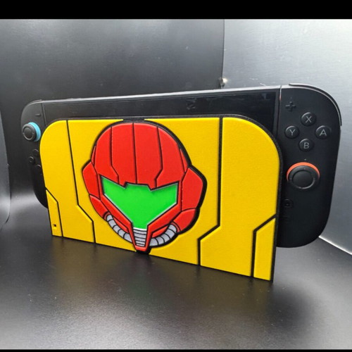 Nintendo Switch 2 3D Printed Faceplate Cover, Samus Design