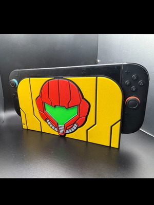 Nintendo Switch 2 3D Printed Faceplate Cover, Samus Design