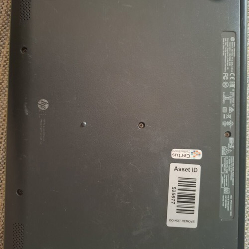 HP Chromebook 11.6" with 4GB RAM and 16GB storage