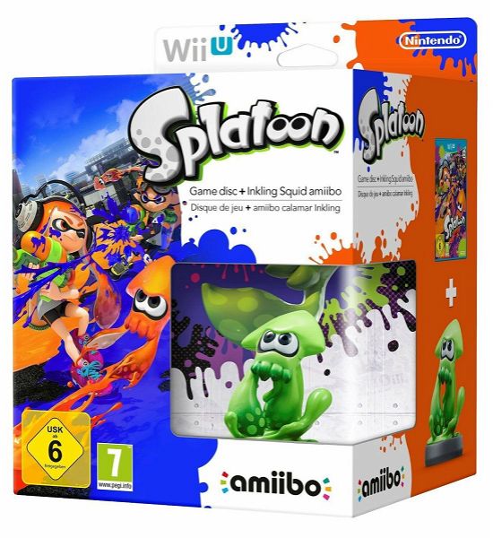  Splatoon 1 Special Edition Collector's gia Wii U