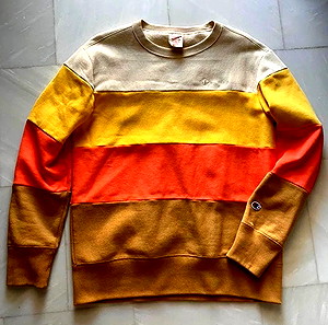 ΣΕΤ με δυο φούτερ ζεστά καινουρια Champion - limited edition vintage series
