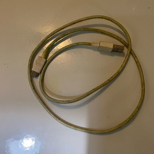 Various cables used with Microsoft mouse