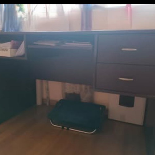 Handmade desk and bookshelf like new