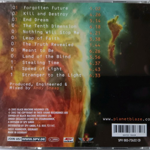 Blaze Bayley Tenth Dimension CD used, metal