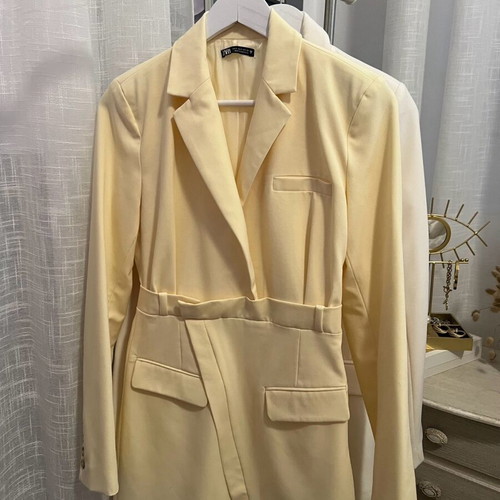 Zara dress orange like new, size S