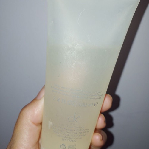 Calvin Klein body wash used, 100ml