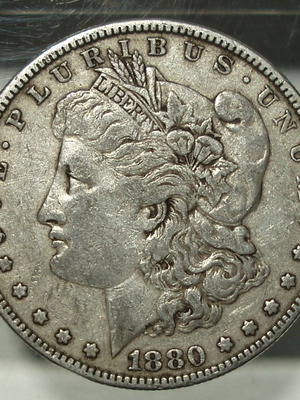 Ασημένιο Αμερικανικό Δολάριο Morgan Dollar 1880 μεταχειρισμένο