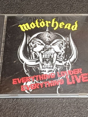 Motörhead Everything Louder Everything Live CD used, rock