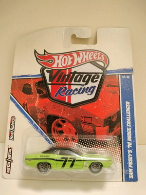 Hot Wheels Vintage Racing Sam Posey’s ‘70 Dodge Challenger new