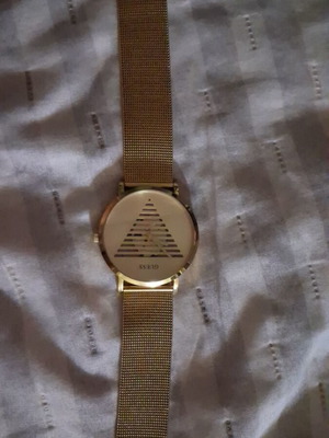 Guess women's wristwatch, gold