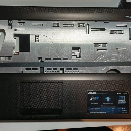Asus X52F covers used with touchpad and speakers