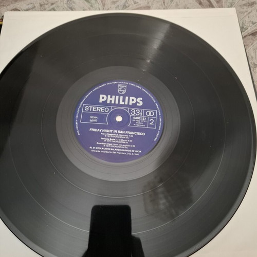 Friday Night in San Francisco vinyl record used