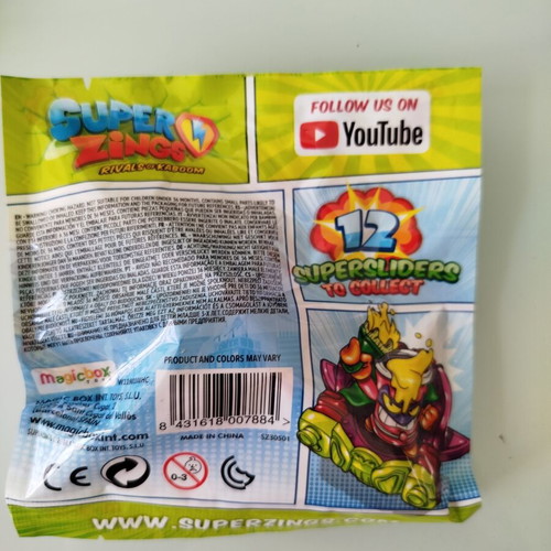 Super Zings pack of 10 sealed bags new