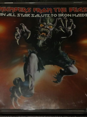 Numbers From The Beast CD like new, metal tribute to Iron Maiden