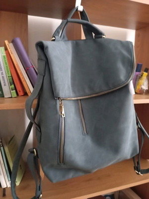 Backpack dark gray like new
