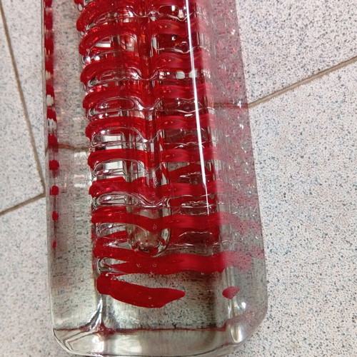 Murano vase 26.5/8 cm like new