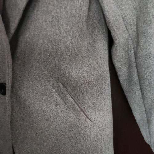Coat new gray, size S