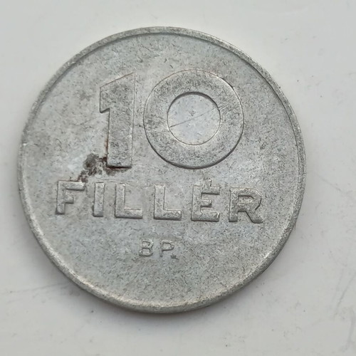 10 Fillér coin Hungary 1975, aluminum