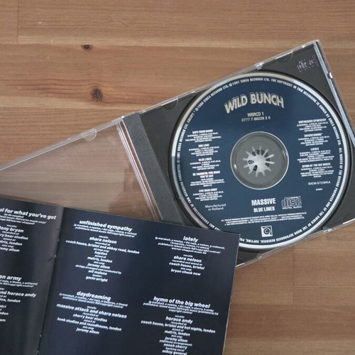 Massive Attack Blue Lines CD used, 1991 first pressing Holland