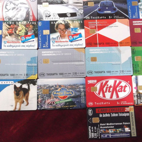 Telecards dummy 46 different new without code