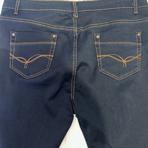 Elastic denim pants like new, size 5XL