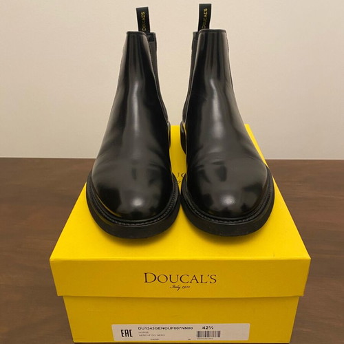 Μπότες Doucal’s μαύρες ανδρικές καινούργιες μέγεθος 42,5